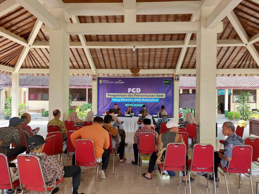 FGD  Pengelolaan dan Pemanfaatan Aset yang Dikelola Oleh Kalurahan